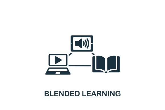 Blended Learning Icon: A Versatile Symbol for Modern Education