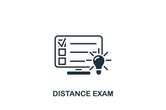 Enhance Your Design with the Distance Exam Icon