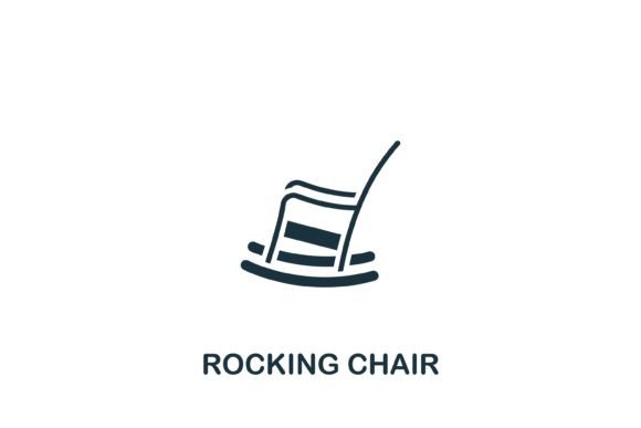 Enhance Your Designs with a Rocking Chair Icon