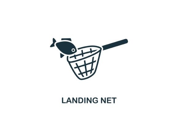 Enhance Your Designs with the Versatile Landing Net Icon