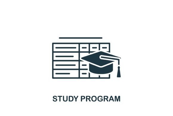 Enhancing E-Learning with the Study Program Icon