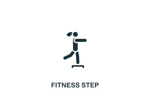 Enhancing Your Fitness Content with the Versatile Fitness Step Icon