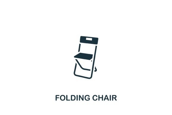 Folding Chair Icon: A Versatile Design Element