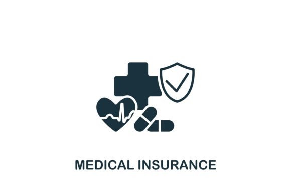 Medical Insurance Icon: A Versatile Design Asset