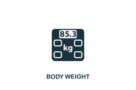 Strategic Use of the Body Weight Icon for Enhanced Visual Communication